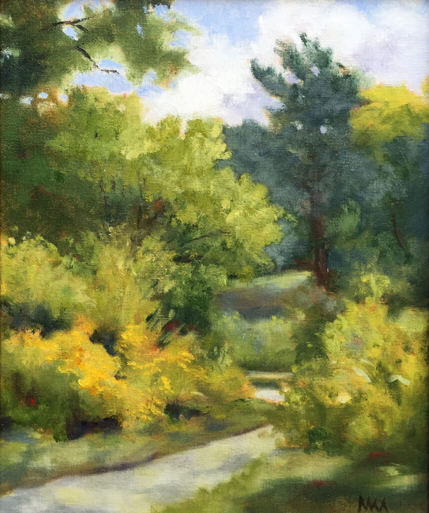 Margaret von Kaenel "Chasing Shadows In Forest Park"